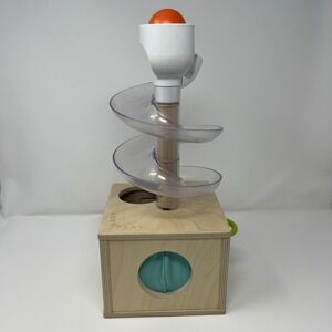 Lovevery The Babbler Slide And Seek Ball Run Montessori Drop Flaws ONE BALL INCL